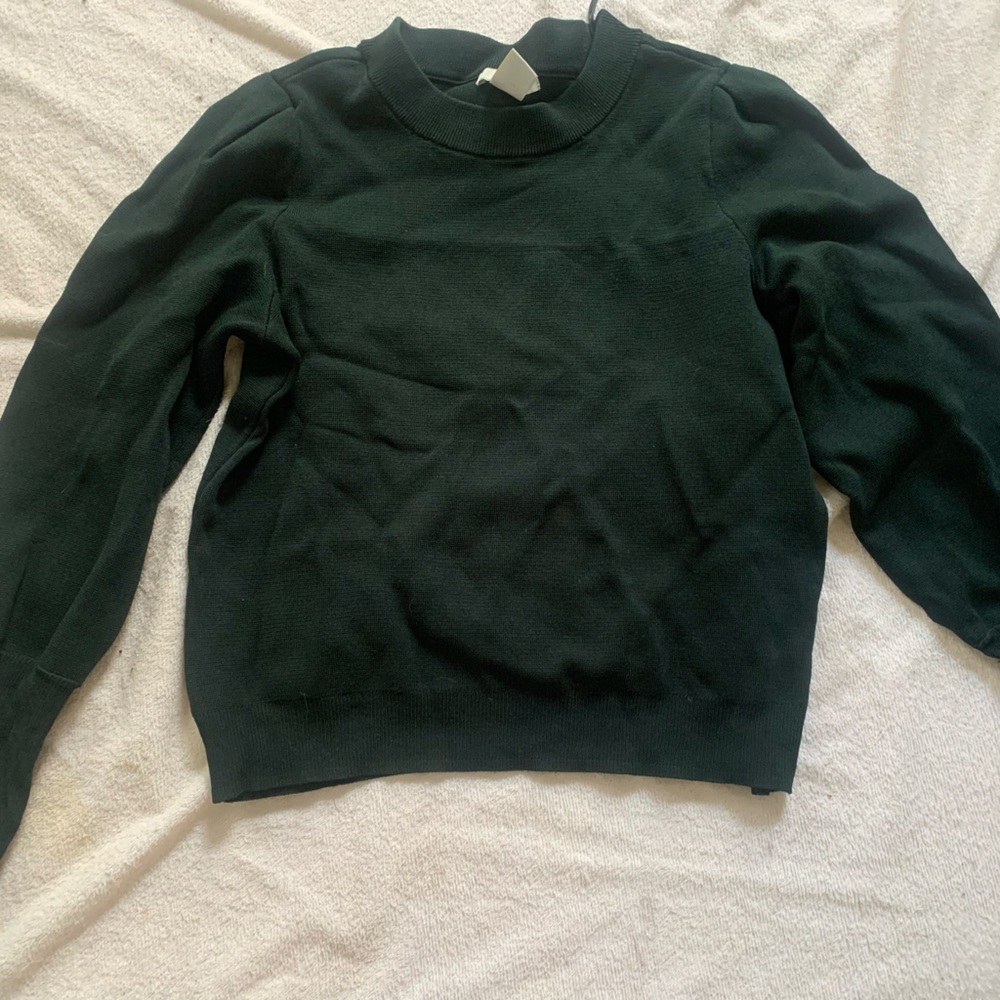 H&M Forest Green Knit Top